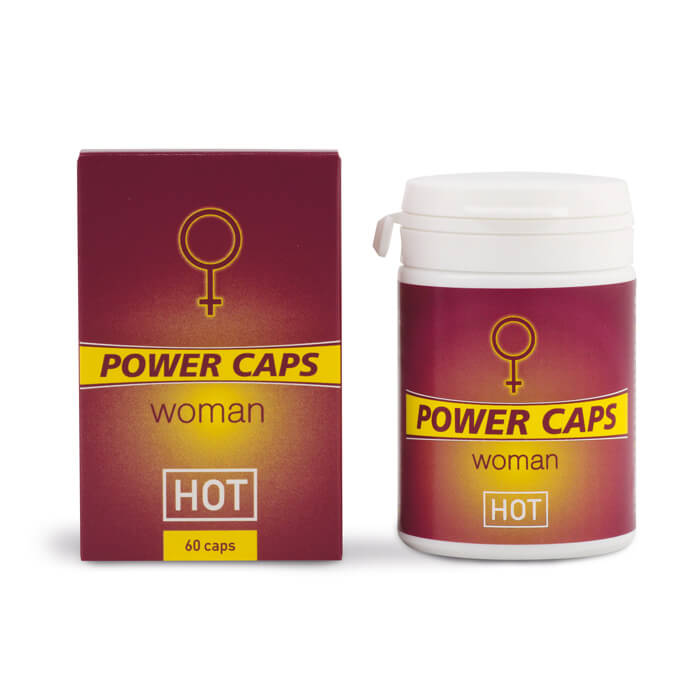HOT POWER CAPS (60 pc.) - Pachet pentru creșterea performanțelor la femei