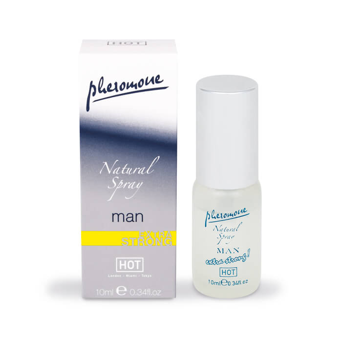 Hot ♂ Pheromone (10 Ml) - Spray Natural Cu Feromoni Puternic Pentru Bărbați