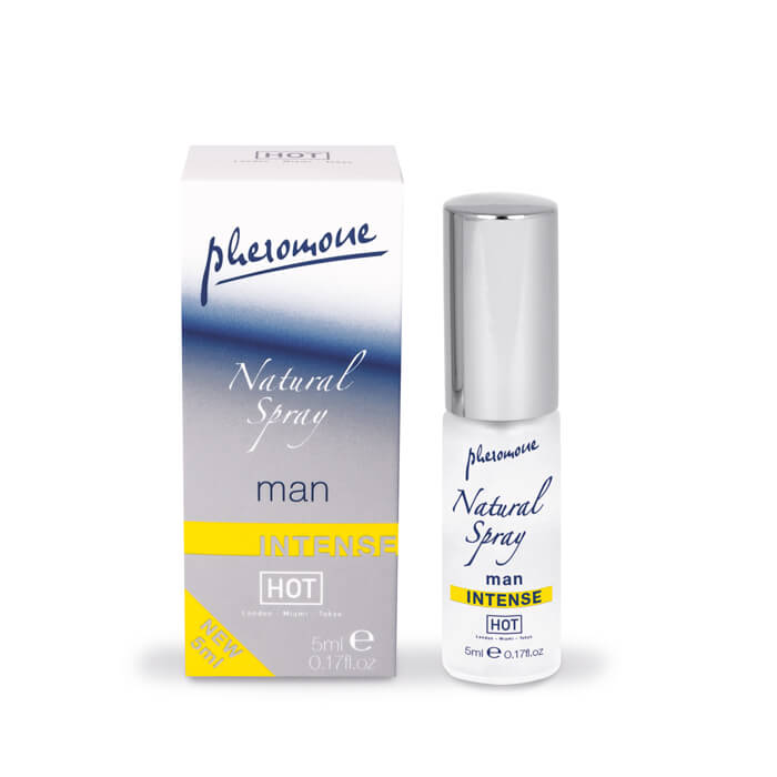 Hot ♂ Pheromone (5 Ml) - Spray Natural Cu Feromoni Intens Pentru Bărbați
